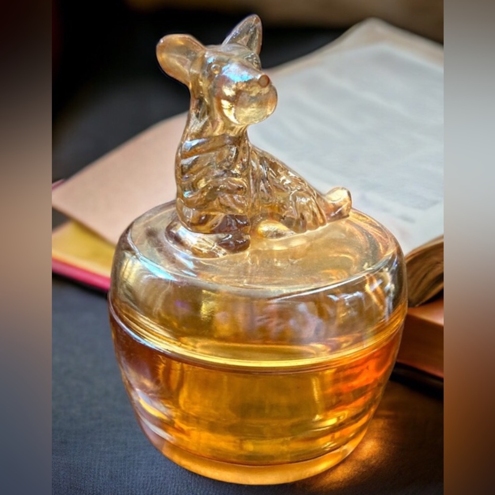 Scottish Terrier Dog Vanity/Candy/Keepsake Jar